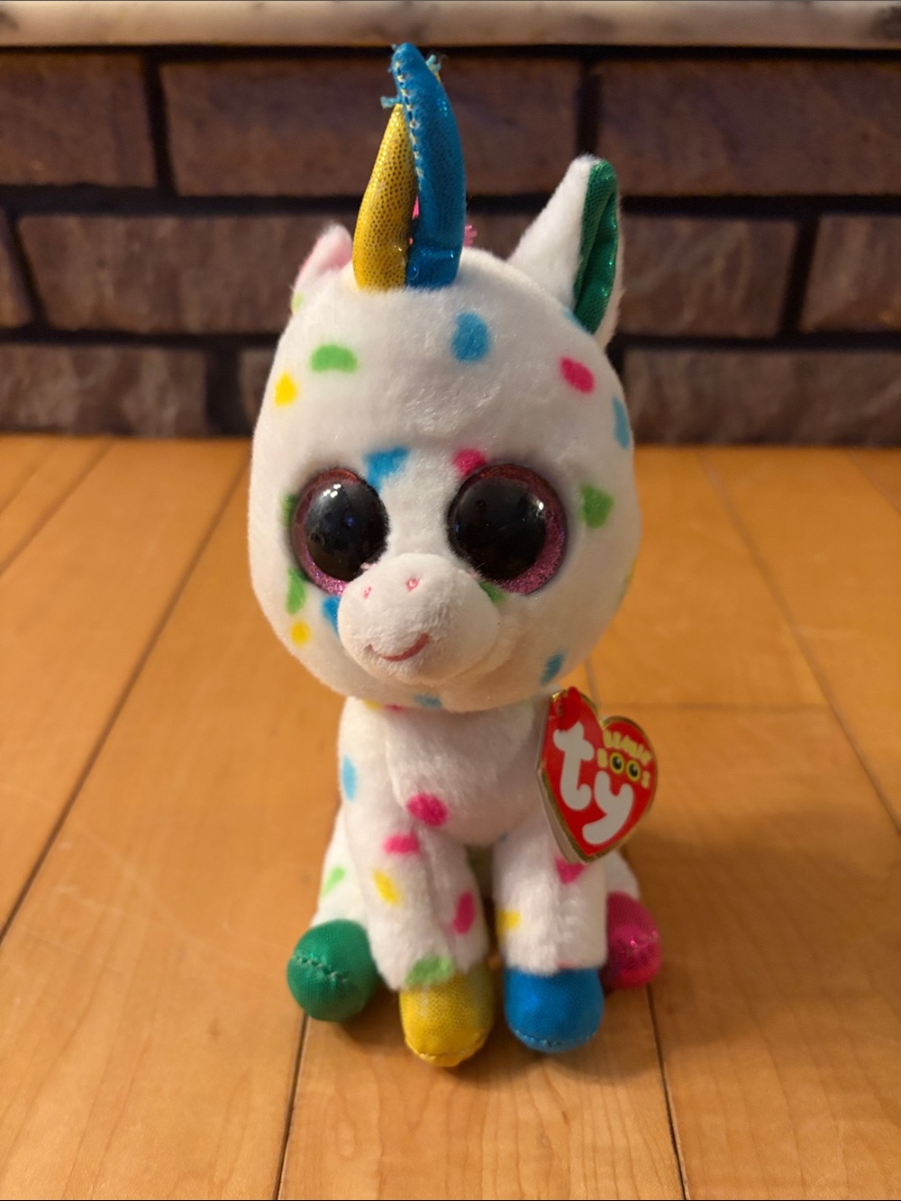 Ty "Harmonie" the Unicorn Beanie Boo, new with tags